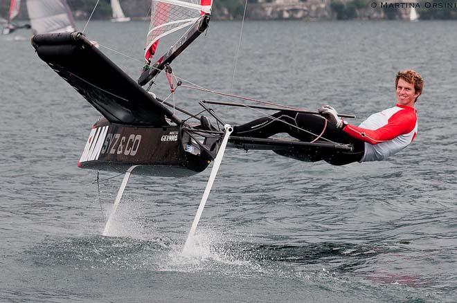 Moth foiling action ©  Martina Orsini / TFW